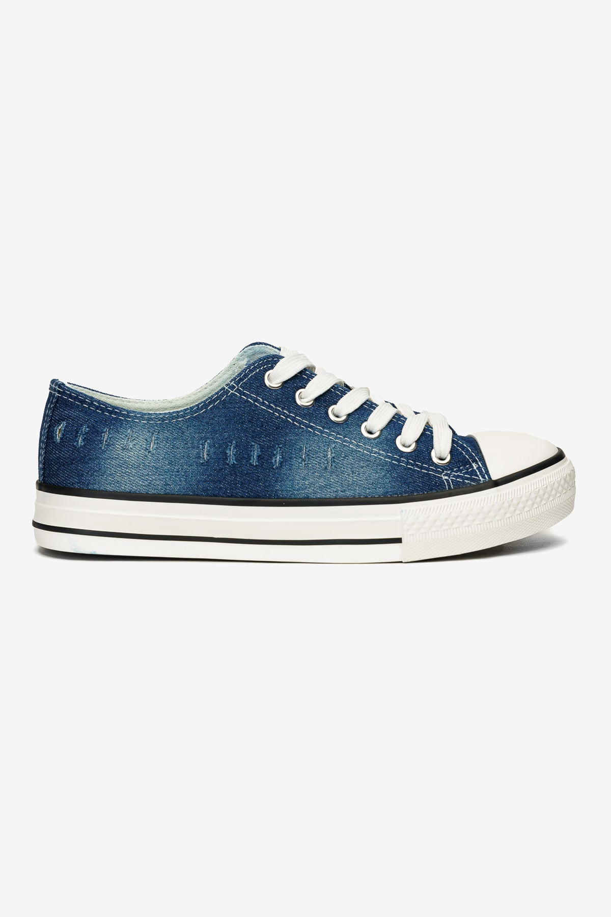 Zapatilla Mujer Azul Oscuro Sayen Boteli Boteli